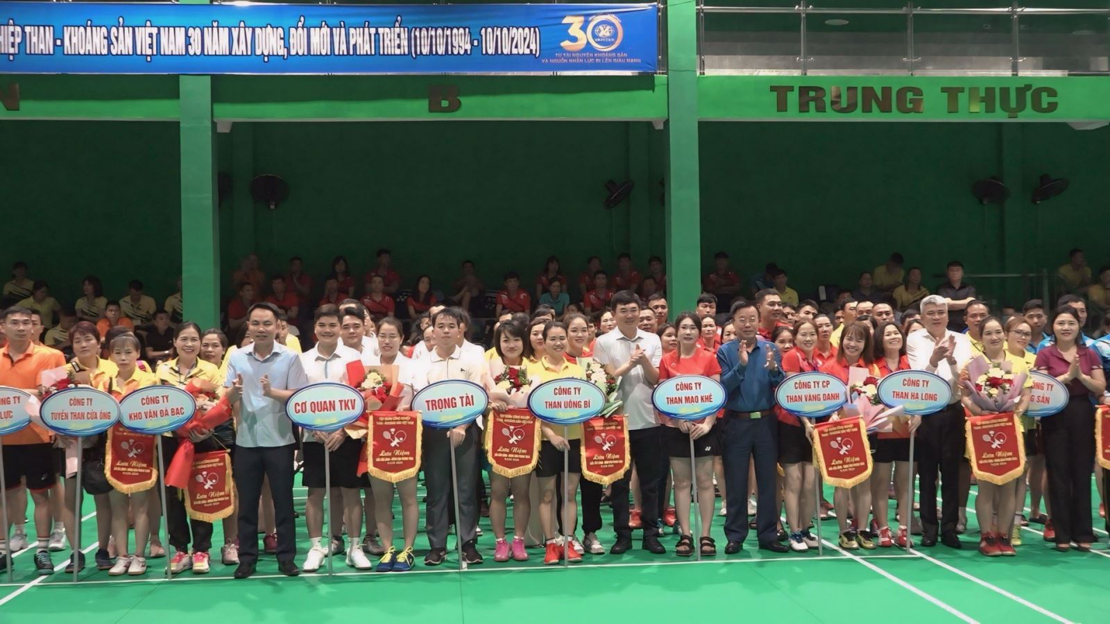 Khai mạc Vòng chung kết Giải cầu lông, bóng bàn phong trào TKV năm 2024